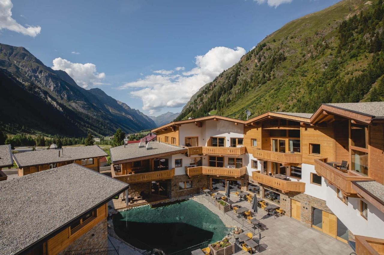 Das Chaletdorf - Pitztal Sankt Leonhard im Pitztal Exterior photo