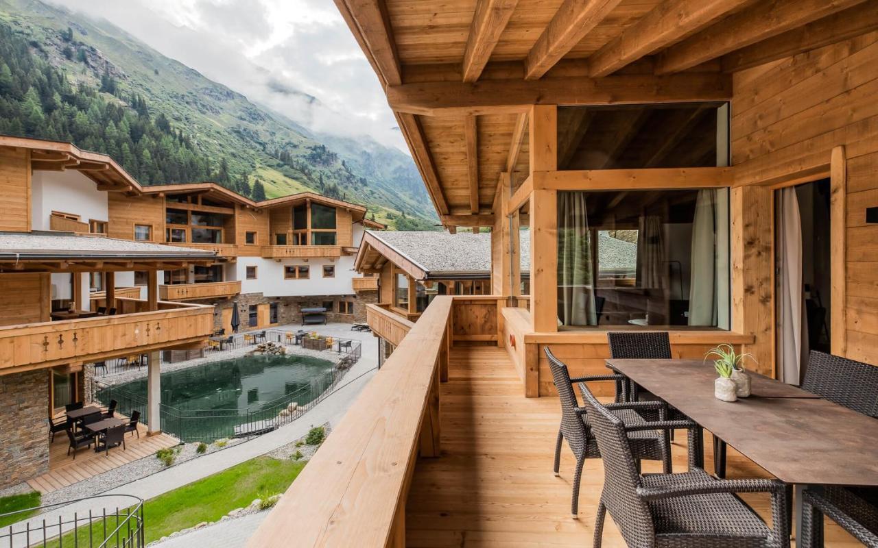 Das Chaletdorf - Pitztal Sankt Leonhard im Pitztal Exterior photo